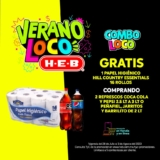 Verano Loco HEB: papel higiénico, aceite o frijoles Gratis con tus compras, 3×2 y más