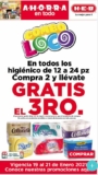 Folleto HEB Media semana Combo Loco: 3×2 en papel higiénico y más