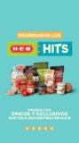 Folleto HEB Hits con productos exclusivos válido al 18 de abril 2021