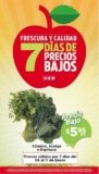 Ofertas HEB Frutas y Verduras del 5 al 11 de enero 2021
