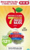 Ofertas HEB Frutas y Verduras del 8 al 14 de septiembre 2020