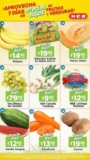 Ofertas HEB 7 días de precios bajos en frutas y verduras del 10 al 16 de mayo 2022