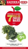 Ofertas HEB Frutas y Verduras del 12 al 18 de enero 2021