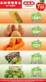 Ofertas HEB 7 días de precios bajos en frutas y verduras del 12 al 18 de octubre 2021