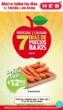 Ofertas HEB Frutas y Verduras del 13 al 19 de octubre 2020