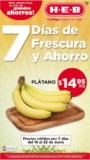 Ofertas HEB Frutas y Verduras del 16 al 22 de junio 2020