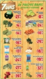 Ofertas HEB 7 Días de frutas y verduras del 25 de febrero al 02 de marzo 2020