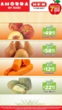 Ofertas HEB 7 días de precios bajos en frutas y verduras del 28 de septiembre al 4 de octubre 2021