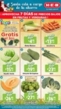 Ofertas HEB 7 días de precios bajos en frutas y verduras del 29 de noviembre al 5 de diciembre 2022