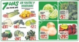 Ofertas HEB en frutas y verduras 7 Días de Precios Bajos del 12 al 18 de febrero 2019
