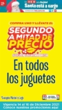 En HEB segundo a mitad de precio en juguetes hasta hoy