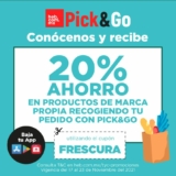 Cupón HEB 20% de ahorro en Marca Propia recogiendo tu pedido por Pick & Go