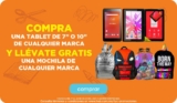 Promo HEB Regreso a Clases: mochila Gratis en la compra de una tablet