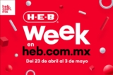 Ofertas HEB Week: 3×2 en productos y más promociones válidas al 3 de mayo