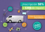 Inscripción a mitad de precio + $300 de regalo para rentar una camioneta de carga Hiace en Carrot México (cupón válido sólo hoy)