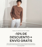 Código H&M de 10% de descuento adicional en todos los productos para hombres