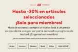 H&M Rebajas de Invierno de hasta 30% de descuento en artículos seleccionados
