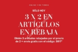 Rebajas H&M de 3×2 en artículos rebajados solo hoy 16 de julio