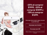 En H&M del 15% al 25% de descuento adicional comprando por la app