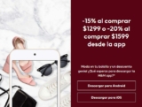 En H&M hasta 20% de descuento en compras desde la app