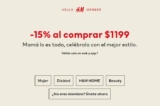 En H&M 15% de descuento adicional hoy y mañana por el Día de las Madres
