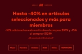 H&M Pre Buen Fin 2022: hasta 40% de descuento + 15% adicional