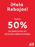 Rebajas H&M de hasta 50% de descuento en artículos seleccionados