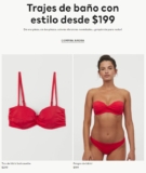 En H&M trajes de baño desde $199 pesos