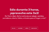 Rebajas H&M al 3×2 solo durante 3 horas este 26 de abril