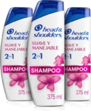 3 pack shampoo Head & Shoulders Suave y Manejable 2 en 1 baja de precio + 10% adicional con Planea y Ahorra