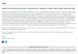Promoción HSBC de $100 de bonificación en compras de $1,000 o más