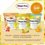 Promoción Haagen Dazs: Tripack de sabores edición limitada por $249