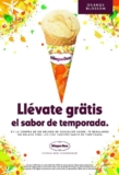 Promoción Haagen Dazs: Compra un helado y llévate gratis un helado sencillo Orange Blossom