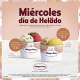 En Haagen Dazs conviérte tu helado en doble o triple a precio especial los miércoles
