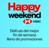 Happy Weekend HSBC 24 al 28 de enero: Meses sin intereses + 5% de bonificación