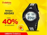 Hasta 40% de descuento en relojes Adidas en Elektra online