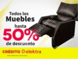 Hasta 50% de descuento en muebles en Elektra