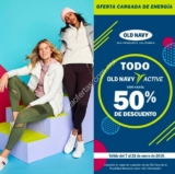 Hasta 50% de descuento en toda la línea Old Navy Active