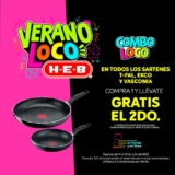 Verano Loco HEB: 2×1 en Sartenes, 3×2 en Cosméticos, Cereales, Desodorantes y más