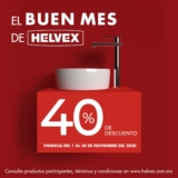 Helvex El Buen Fin 2020: 40% de descuento durante noviembre