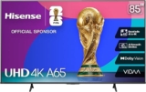 Pantalla LED Hisense A65N Smart TV 4K UHD de 85 pulgadas modelo 2025 baja a su precio más económico + 24 meses sin intereses