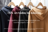 Promoción H&M de 15% de descuento adicional en todos los básicos