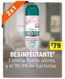 2×1 en aromatizador desinfectante Sanytol en tiendas Home Depot