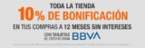 Promoción Home Depot de 10% de bonificación en compras a 12 MSI con tarjetas BBVA Bancomer