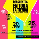 Gran Venta de Temporada The Home Store: Hasta 25% de descuento en toda la tienda