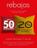 Segundas rebajas Home Store de hasta 50% de descuento + 20% adicional al 31 de julio