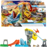 Pista de juguete Hot Wheels Racerverse Jurassic World baja a un excelente precio