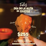 En Hooters todas las Alitas, curly fries y boneless que puedas comer por $255 hoy