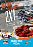 En Hooters 2×1 en alitas este 16 de febrero