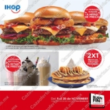 IHop Buen Fin 2020: 50% de descuento en la segunda hamburguesa o malteada y más